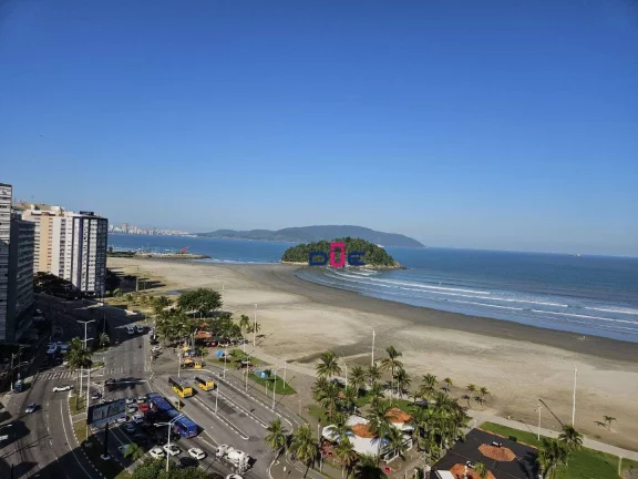 Imagem Apartamento 2 Quartos, 1 Vaga, VISTA MAR - Itararé - São Vicente/SP