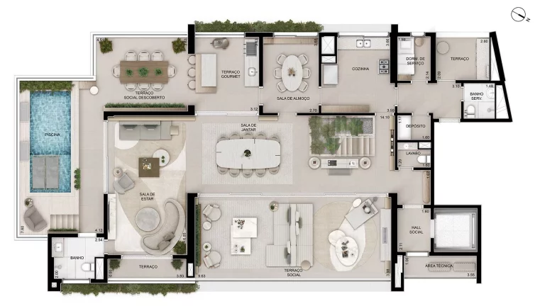 Imagem Apartamento em Brooklin Paulista - São Paulo SP