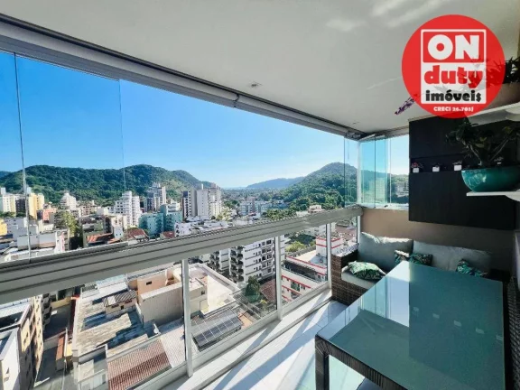 Imagem Apartamento com 2 dormitórios à venda, 96 m² por R$ 700.000 - Jardim Las Palmas - Guarujá/SP