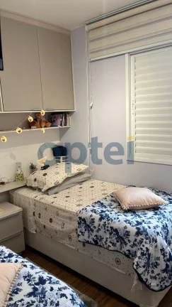 Imagem Apartamento de 2 dorms (suíte), 1 vaga, churrasqueira à carvão no condominio Exuberance Club