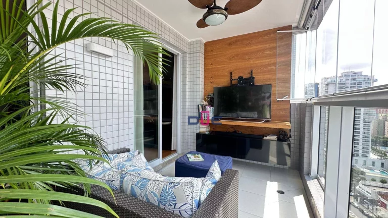 Imagem Apartamento com 3 dormitórios à venda, 159 m² por R$ 2.490.000,00 - Embaré - Santos/SP