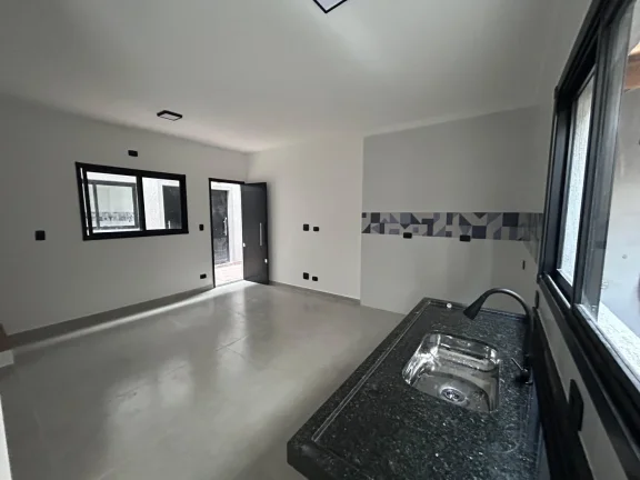 Imagem Casa para Venda em Praia Grande, Sítio do Campo, 2 dormitórios, 1 banheiro, 1 vaga