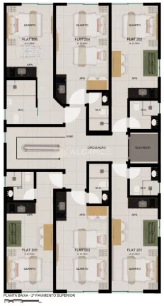 Imagem Flat - 42,14m² - Bessa, João Pessoa/PB