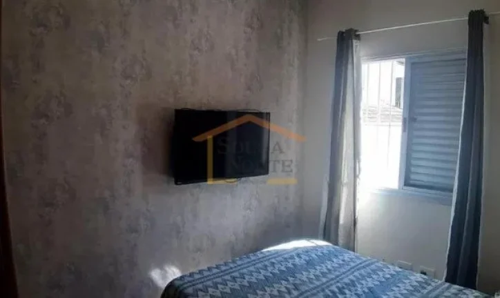 Imagem Apartamento com 42m², 1 dormitório amplo, closet planejado com gavetas embutidas e espelho, cozinh...