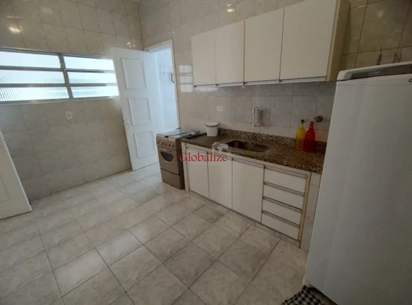 Imagem Apartamento com 3 dormitórios a uma quadra da praia do Boqueirão em Santos R$ 790.000,00