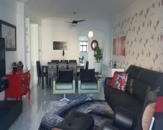 Imagem Apartamento reformado com vista e lazer no calçadão