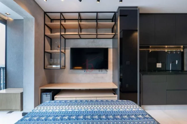 Imagem Venda Studio 23m² Charlie Brooklyn Studios | Mobiliado e Ar-Condicionado