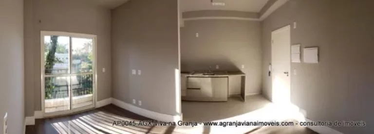 Imagem Apartamento com 1 dormitório para alugar, 38 m² - Granja Viana - Cotia/SP