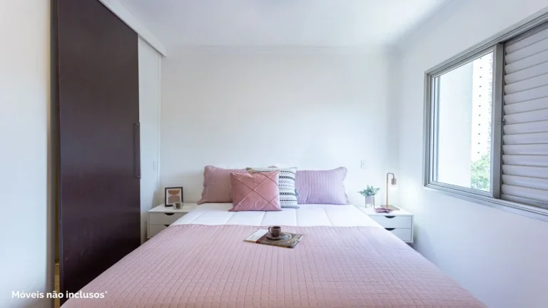 Imagem Apartamento 118M² Reformado, 2Q, 1 Suíte, 2 Banheiros, 2 Vagas, Lavabo, Piscina, Salão de Festas e Jogos, Quadra, Brinquedoteca, Playground, Banheira.