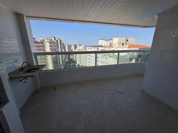 Imagem Apartamento em Praia Grande com 2 Dormitórios e Vista Mar