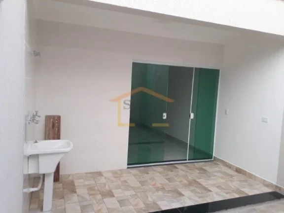 Imagem Sobrado novo, 3 dormitórios, sendo 1 suíte, 2 banheiros, lavabo, espaço gourmet, lavanderia, fino...