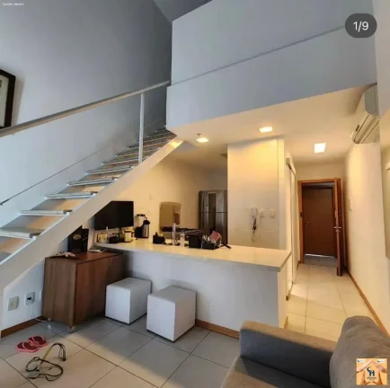 Imagem Apartamento para Venda em Salvador, Pituba, 1 dormitório, 1 suíte, 1 banheiro, 1 vaga