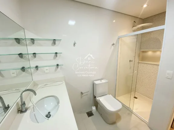 Imagem Apartamento à venda em Guarujá-SP, Pitangueiras: 3 quartos, 2 suítes, 2 salas, 3 banheiros, 2 vagas, 155m².