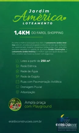 Imagem Lote à Venda no Jardim América  Passagem  Tubarão/SC