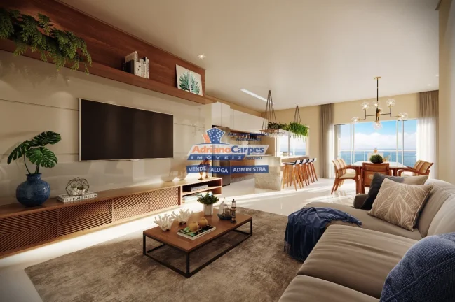 Imagem Adriano Carpes imóveis vende apartamento 3 ou 4 suítes na praia central de Bal. Piçarras SC