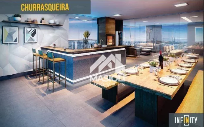 Imagem Apartamento com 2 dormitórios à venda, 39 m² por R$ 645.350,00 - Praia de Itaparica - Vila Velha/ES