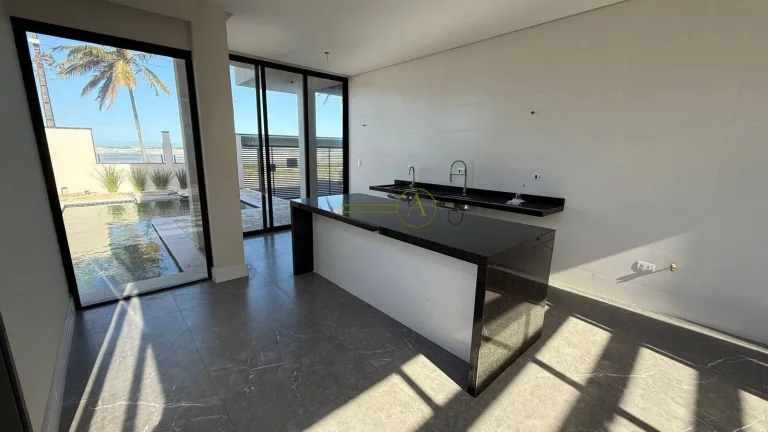 Imagem Sobrado pra quem quer o mar como decoração 4 dormt nova piscina Frente mar