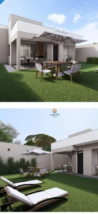 Imagem Casa com 3 dormitórios à venda, 142 m² por R$ 1.350.000,00 - Condomínio Parque dos Buritis - Lagoa Santa/MG