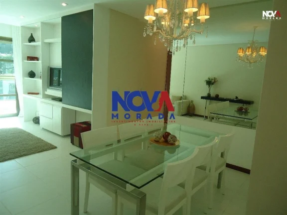Imagem FOTOS DO APARTAMENTO DECORADO. Localizado em área privilegiada na Praia da Costa, cercado por ruas ...