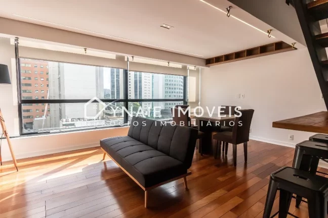 Imagem Apartamento para locação no Brooklin Paulista, São Paulo-SP - 1 quarto, 1 suíte, 1 vaga de garagem e 64m² de área!