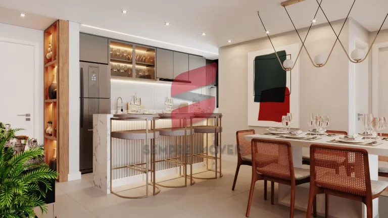 Imagem APARTAMENTO com 2 dormitórios à venda com 59m² por R$ 455.000,00 no bairro Capão Raso - CURITIBA / PR