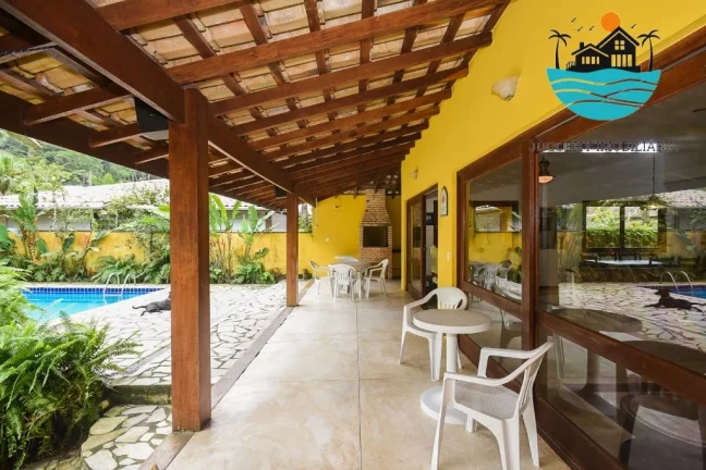 Imagem Casas para Alugar Temporada Juquehy - 600m da praia, 4 dorm. sendo 1 suíte, 1 dorm. no térreo, máx. 10 pessoas | Juquehy Imobiliária
