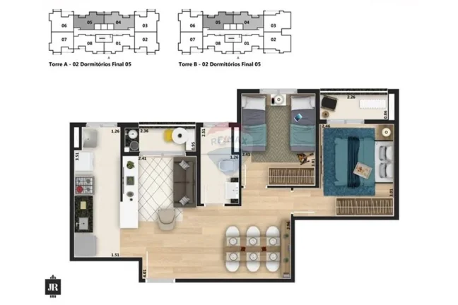 Imagem Apartamento no Lançamento no Buena Vista Clube – Condomínio Clube Completo no Alto da Boa Vista