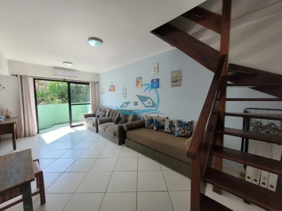 Imagem Cobertura duplex com 3 dormitórios disponível para venda no Itaguá em Ubatuba.