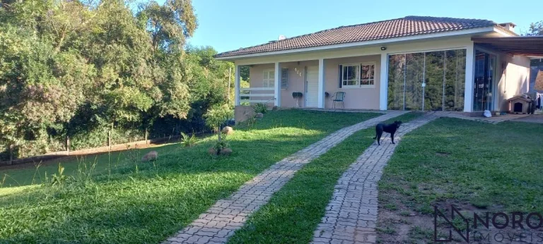 Imagem Viva com Qualidade de Vida em Itaara – Casa 2 Dorms, Lareira e Pátio- Venda e/ou