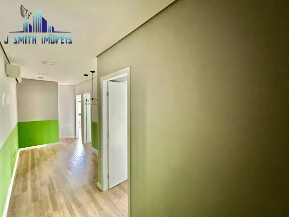Imagem Sala c/ 53,19m², 3 ambientes, copa, lavabo, ar-condic., 1 vaga, elevador.