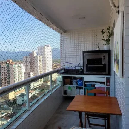 Imagem Apartamento com 2 dormitórios à venda, 93 m² por R$ 640.000 - Tupi - Praia Grande/SP