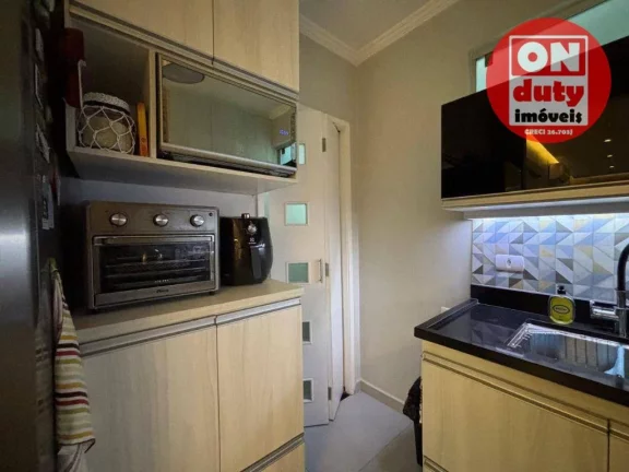 Imagem QUADRA DA PRAIA Apartamento com 1 dormitório à venda, 59 m² - Boqueirão - Santos/SP