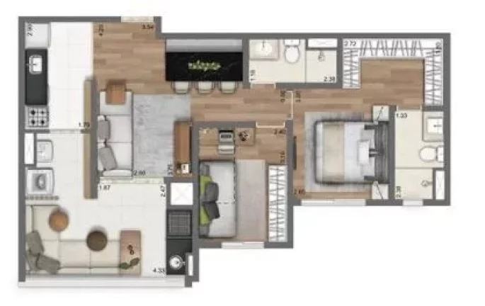 Imagem Cobertura com 4 Quartos à Venda, 201 m² em Panamby - São Paulo Imagem Cobertura com 4 Quartos à Venda, 201 m² em Panamby - São Paulo