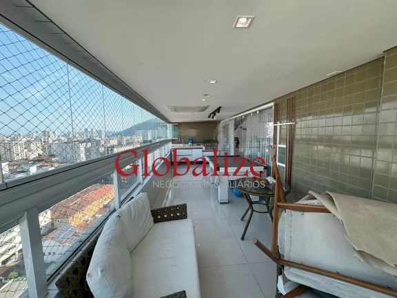 Imagem LINDÍSSIMO APARTAMENTO MOBILIADO PLANEJADO 2 DORMITÓRIOS COM SALA ESTENDIDA SENDO 2 SUÍTES NO BAIRRO DO CAMPO GRANDE EM SANTOS (SP)