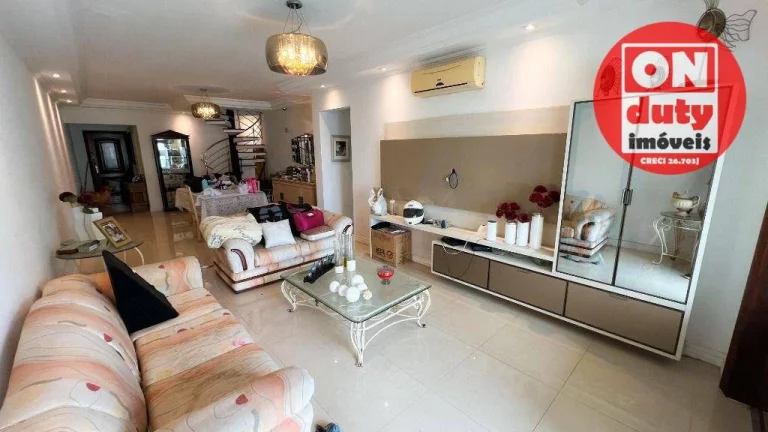 Imagem Cobertura com 4 dormitórios à venda, 404 m² por R$ 1.700.000,00 - Ponta da Praia - Santos/SP
