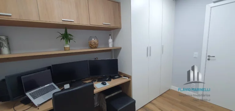 Imagem Soho Tamboré Lindo Apto de 107 Metros com 4 Dorms sendo 1 Suíte e 2 Dorms Office e 2 Vagas de Garagem