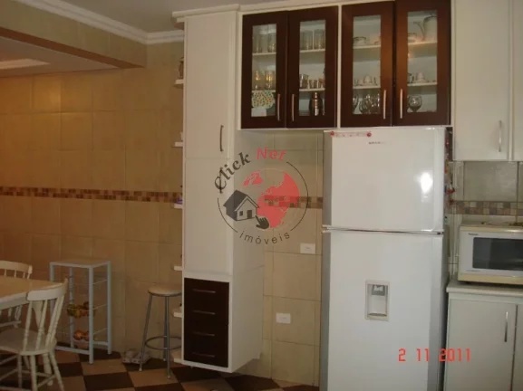 Imagem Sobrado Aceita Permuta por Casa Térrea, 4 dormitórios sendo 2 suítes ,closet e sacada ,6 vagas, Centro ,São Bernardo campo