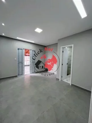 Imagem Sobrado Novo Impecável à Venda no Jardim do Estádio - Santo André