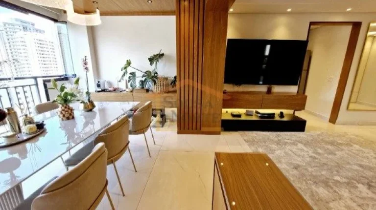 Imagem Apartamento à venda, com 108 m², 3 dormitórios, sendo 3 suítes, 4 banheiros, 2 vagas determinada...
