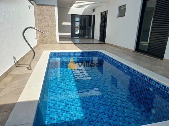 Imagem Descubra o prazer de morar em uma casa sofisticada e bem planejada no Condomínio Le France, localiz...