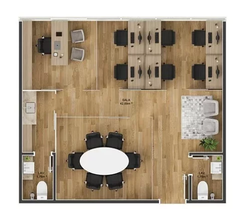 Imagem Lumma Corporate ... Home - Comercial - Sala à venda no bairro Ingleses do Rio Vermelho - Florianópolis/SC