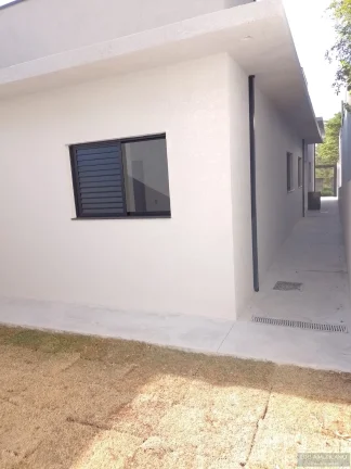 Imagem JARDIM DOS PINHEIROS, ATIBAIA. LINDA CASA NOVA TÉRREA GEMINADA 3 DORM.