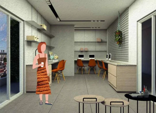 Imagem APARTAMENTO COM 37 m² - BOQUEIRAO - PRAIA GRANDE SP