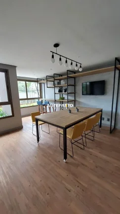 Imagem Studio semi-mobiliado com 38 mts ao lado do metrô - Lazer completo