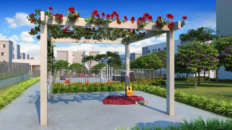 Imagem Apartamento em condomínio fechado, 2 dormitórios à venda por R$ 176.990,00 - Cond. TERRAZZO OITI - próximo à UNINOVAFAPI - Uruguai - Teresina/PI