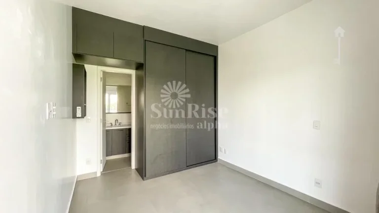 Imagem Apartamento semi-mobiliado para alugar Alphaville - Tamboré com 1 suíte e 1 vaga - 50m² | R$4.684,00 pacote - Santana de Parnaíba/SP