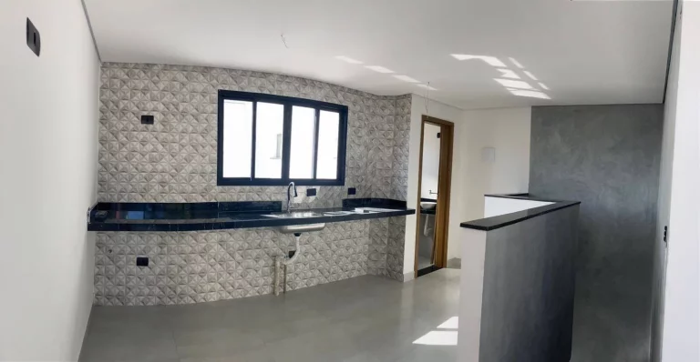 Imagem Cobertura com 2 dormitórios à venda, 94 m² por R$ 450.000,00 - Vila Humaitá - Santo André/SP