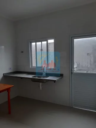 Imagem Condominio com duas suites, churrasqueira privativa, Piscina Coletiva e uma vaga de garagem, na Praia do Cibratel em Itanhaem 399mil
