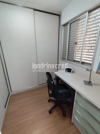 Imagem Apartamento na Gleba Palhano, 2 quartos (1 suíte com closet), sala ampla, sacada, cozinha planejada, 2 vagas, face sul, alto padrão
