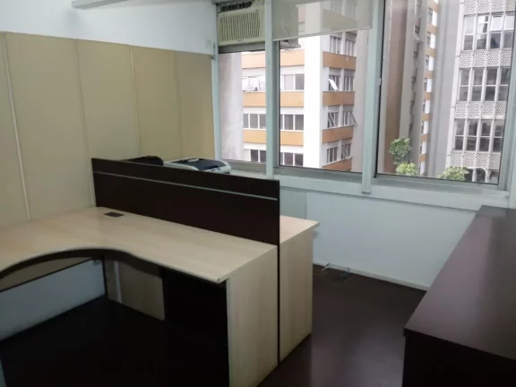 Imagem Sala Comercial Privativa em Coworking - Al. Santos